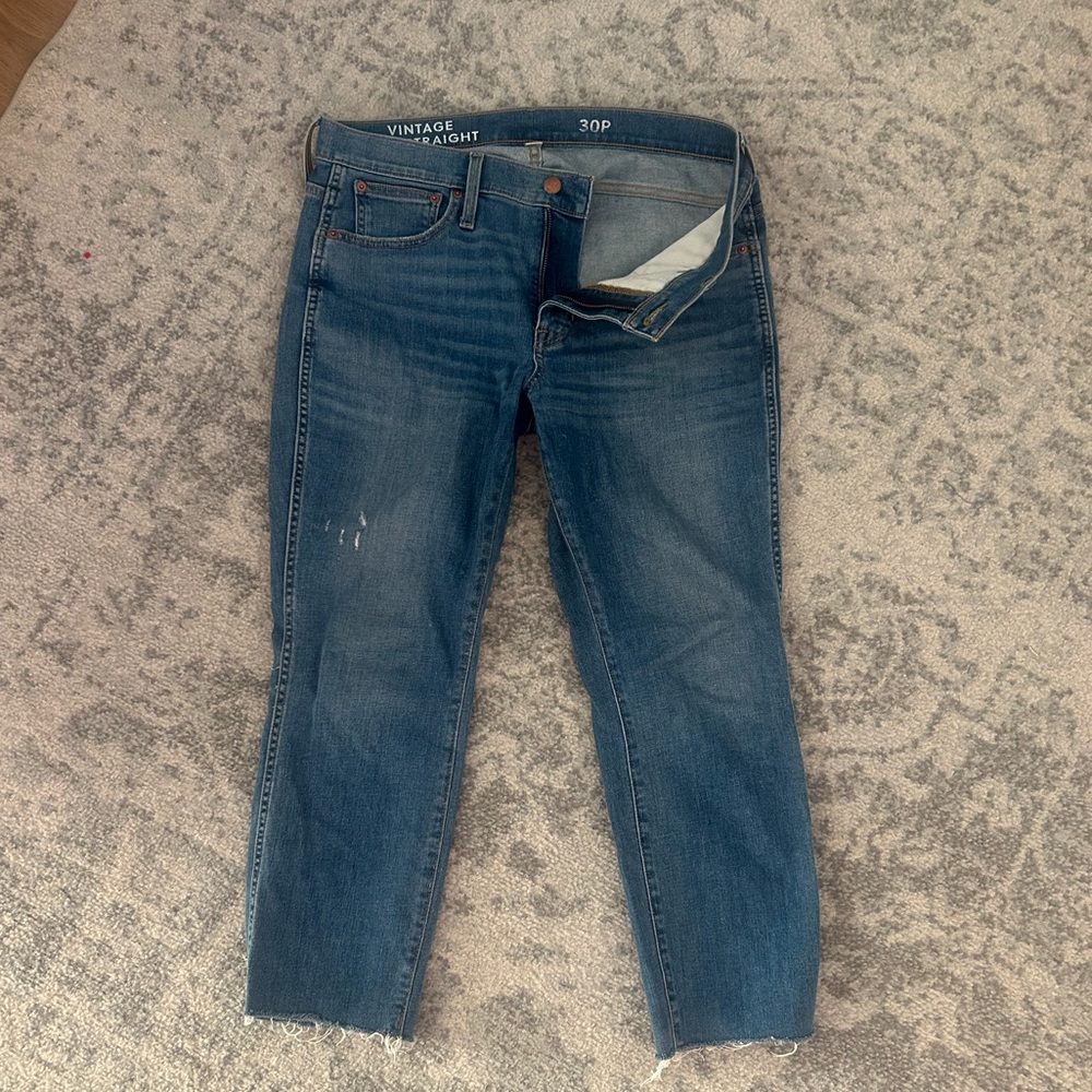 J Crew Vintage Slim Straight Jeans